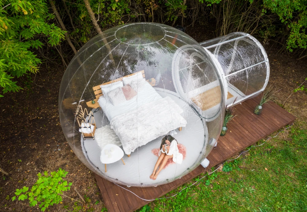 clear inflatable bubble tent for sale