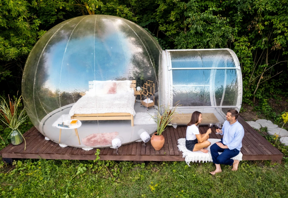 best inflatable bubble tent